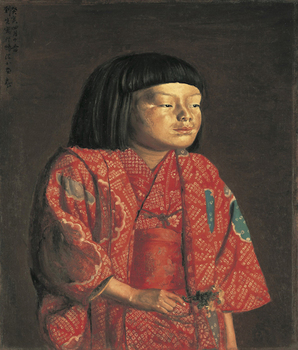 劉生《童女図（麗子立像）》1923年.jpg